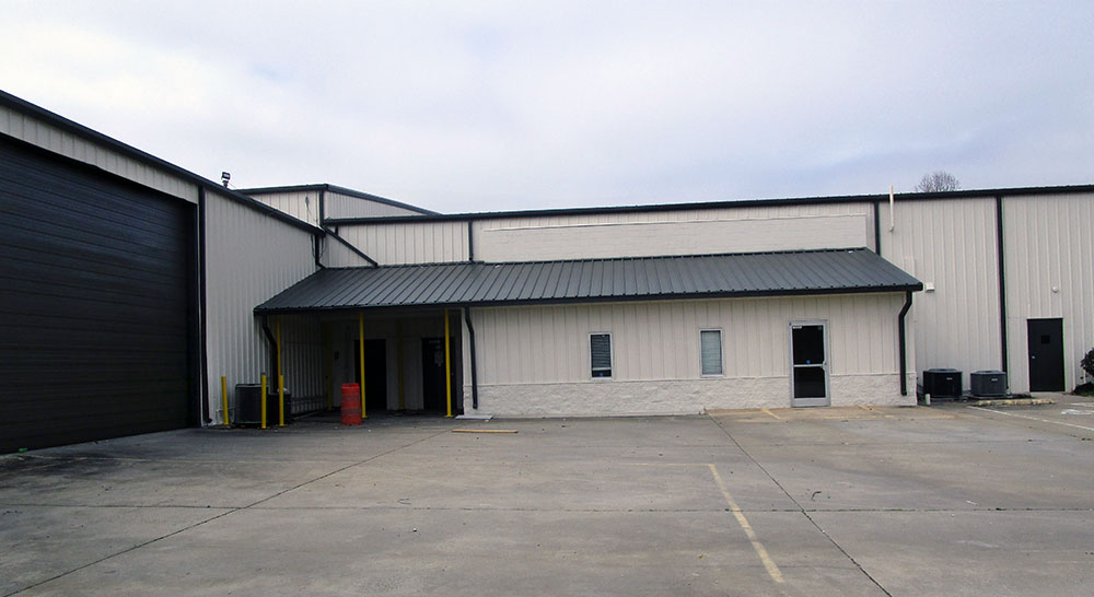 Exterior Commercial Warehouse in Dallas, NC After